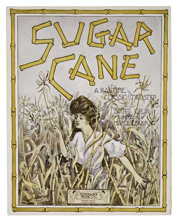 Appraisal: MUSIC JOPLIN SCOTT Sugar Cane a Ragtime Classic Twostep by