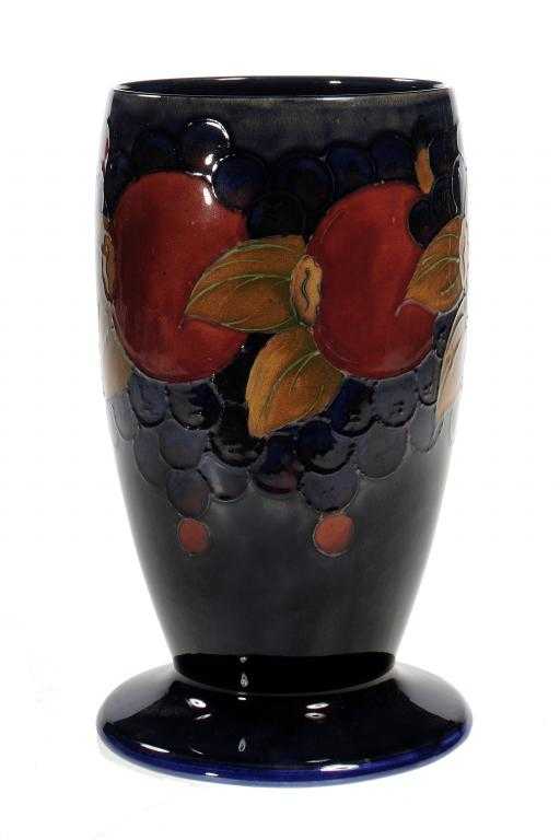 Appraisal: A MOORCROFT POMEGRANATE VASE DESIGNED BY WILLIAM MOORCROFT cm h