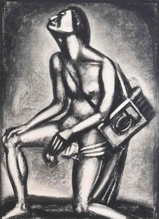 Appraisal: Georges Rouault French - Sunt Lacrymae Rerum lithograph x inches