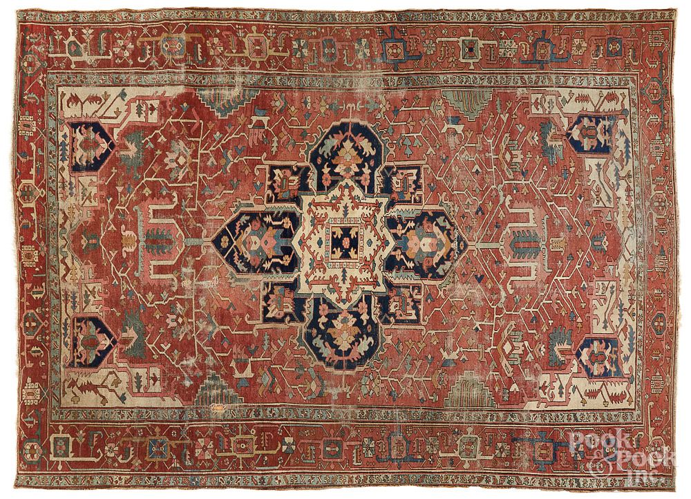 Appraisal: Serapi carpet ca Serapi carpet ca ' x ' Provenance