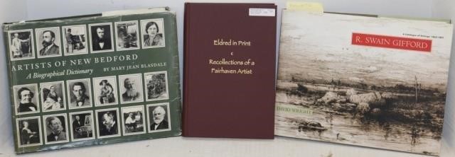 Appraisal: ART REFERENCE BOOKS ONE COPY OF ARTISTS OFNEW BEDFORD BY