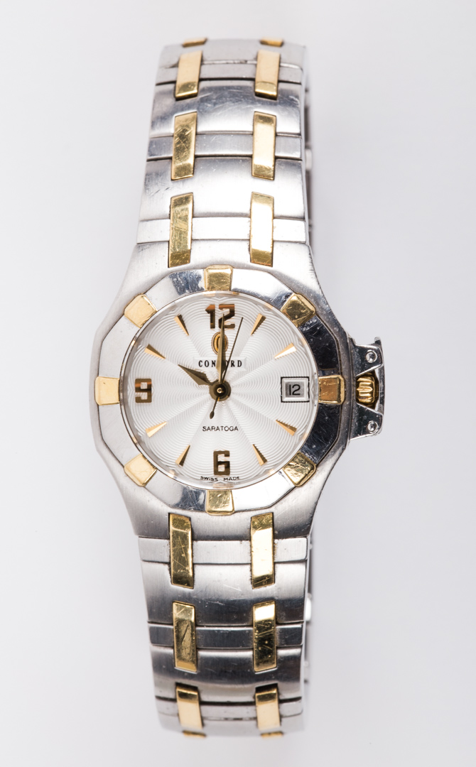 Appraisal: A Lady's Concord Watch stainless steel and K gold Condition