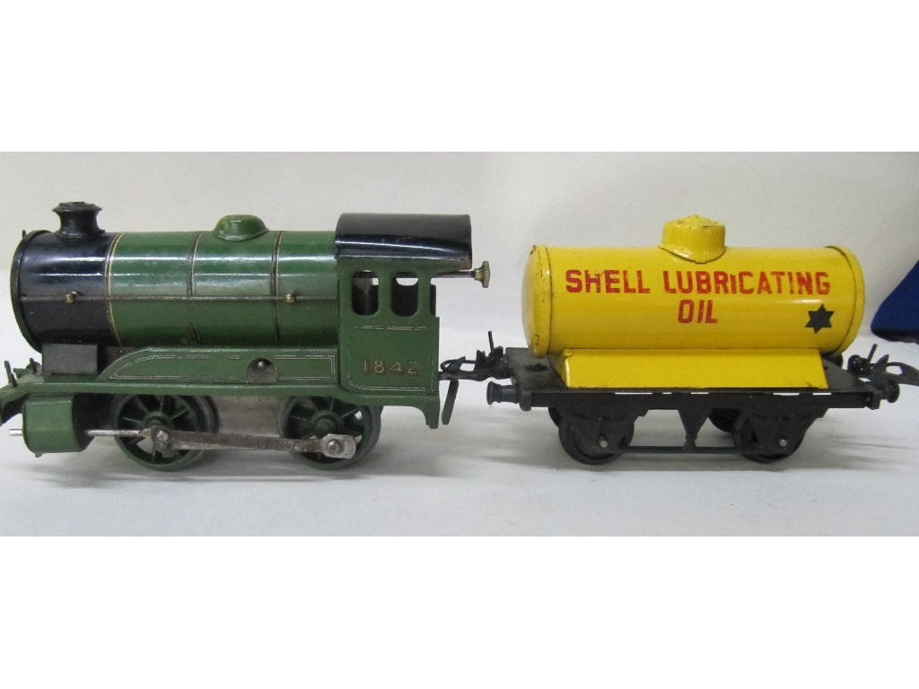 Appraisal: Boxed Hornby Tinplate model train set