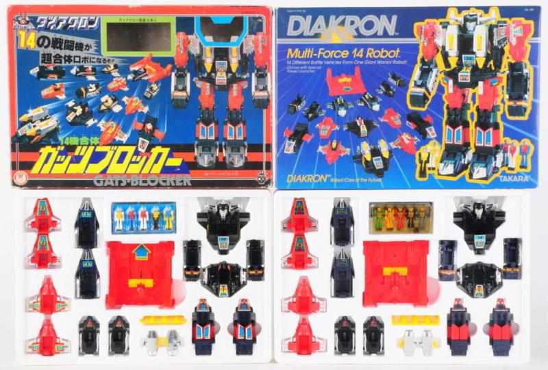 Appraisal: Lot of Takara Robots Includes Gatts Block with all the