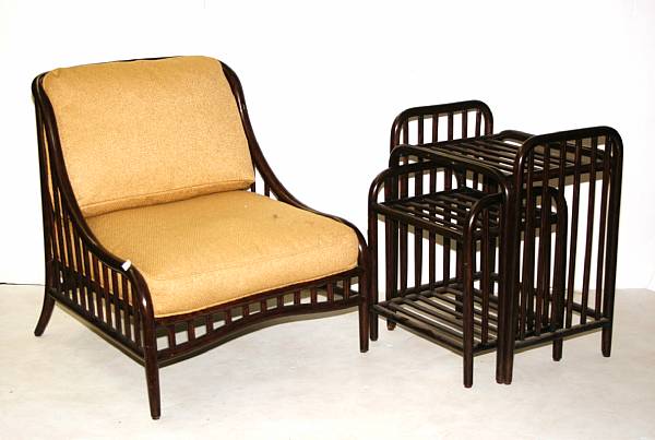 Appraisal: Property of the McGuire Furniture Company McGuire Furniture Company st