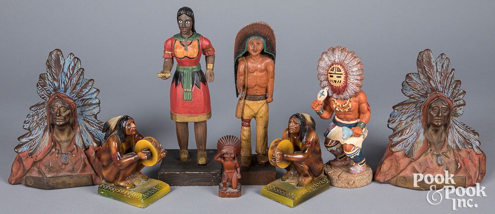 Appraisal: Group of decorative Native American Indian items Group of decorative