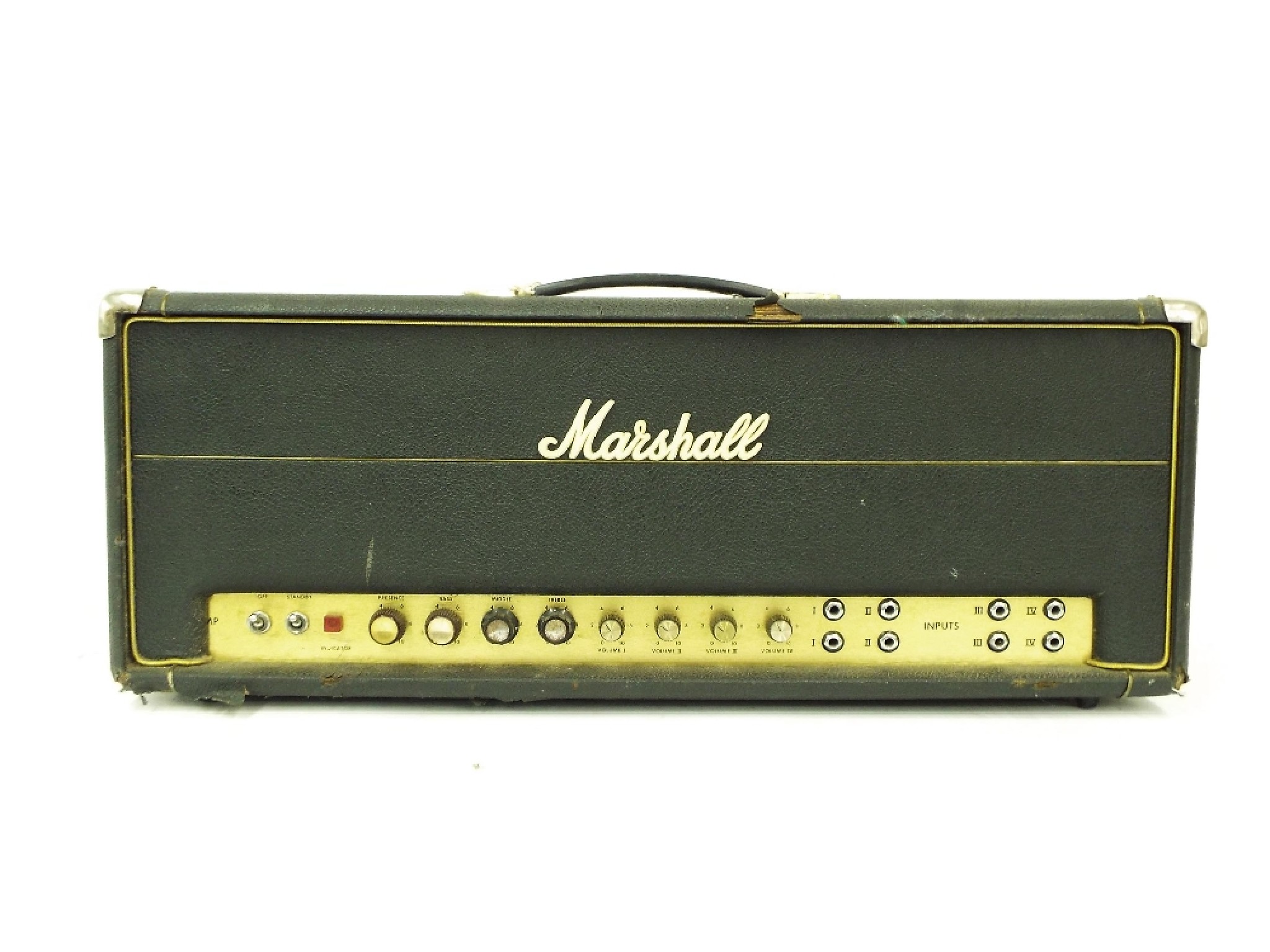 Appraisal: Marshall JMP Major guitar amplifier head ser no A A