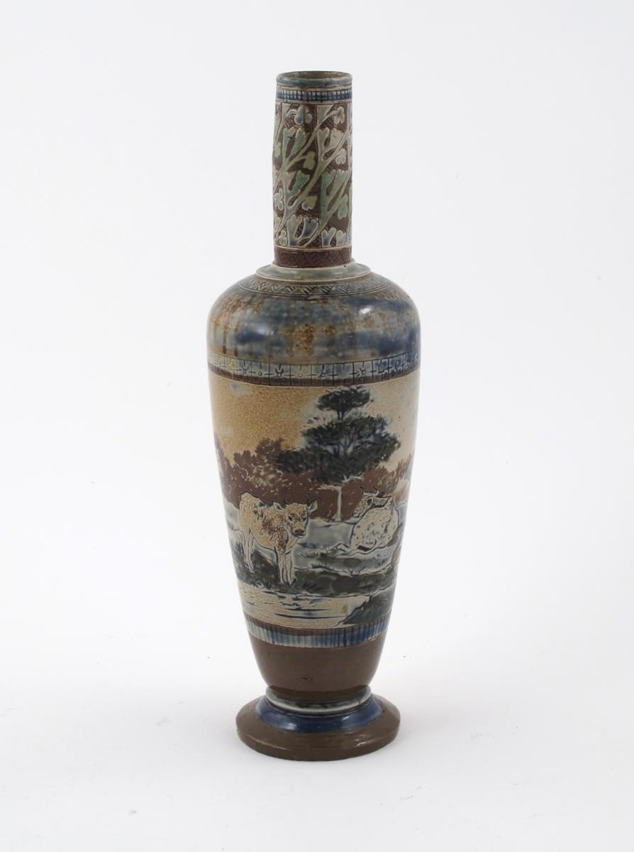 Appraisal: An early Martin Brothers stoneware vase by Robert Wallace Martin