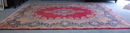 Appraisal: Persian Open Field Kirman Rug ' x '