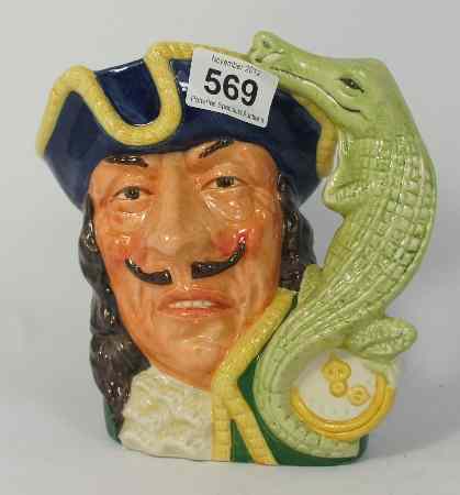 Appraisal: Royal Doulton Large Character Jug Captain Hook D ETC China