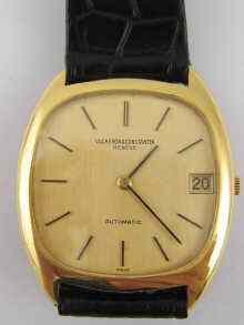 Appraisal: An carat gold gent's wrist watch by Vacheron Constantin the