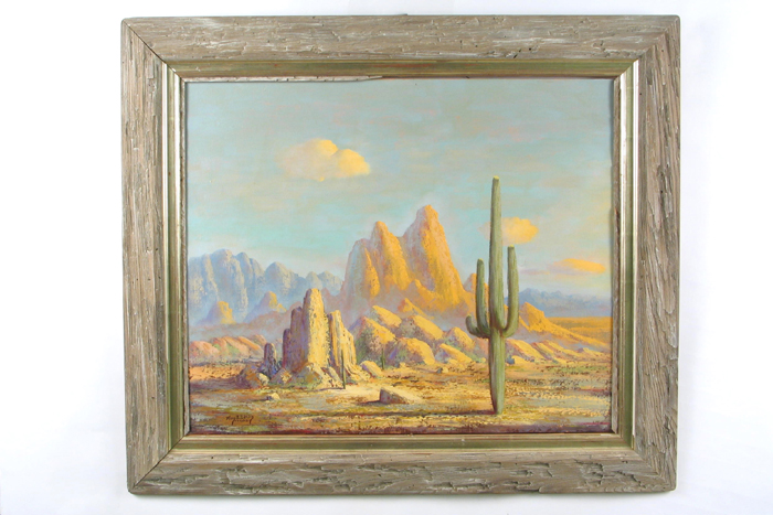 Appraisal: THOMAS L LEWIS Taos New Mexico - Oil on canvas