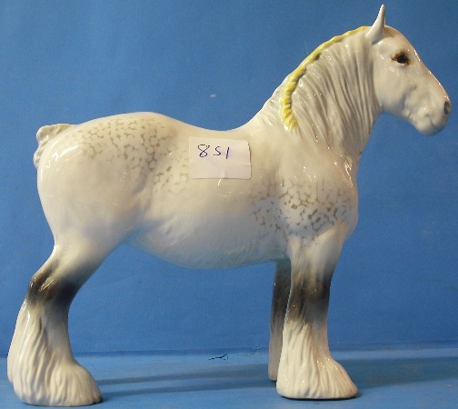 Appraisal: Beswick Grey Shire Horse