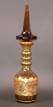 Appraisal: Large Bohemian Decanter C th Century A very large stoppered