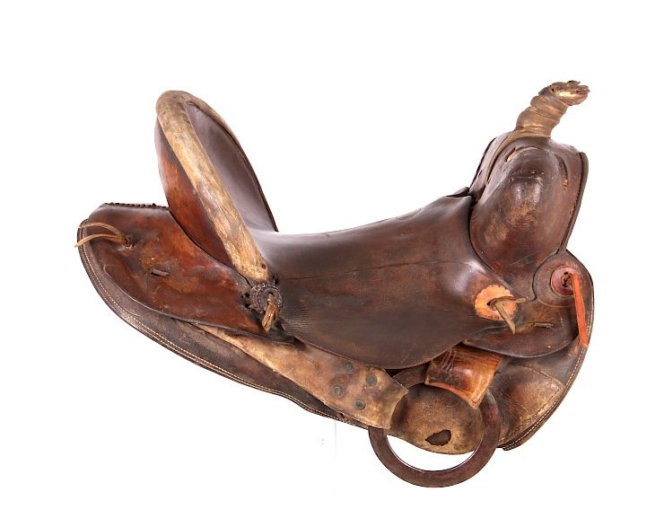 Appraisal: Miles City Saddlery Coggshall Saddle - This is an original