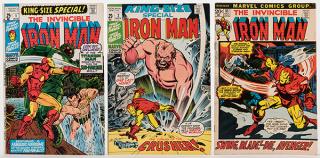 Appraisal: The Invincible Iron Man Lot of Comic Books Marvel Including