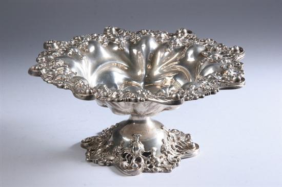 Appraisal: BLACK STARR FROST STERLING SILVER FRUIT BOWL late th century