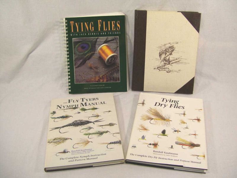 Appraisal: - Books on Fly Tying Lot includes Western Trout Fly