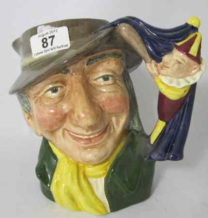 Appraisal: Royal Doulton Large Character Jug Punch and Judy Man D