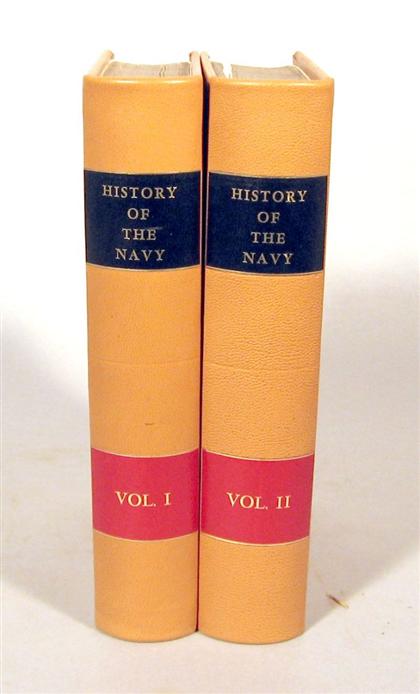 Appraisal: vols Boynton Charles B The History of The Navy During