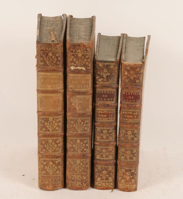 Appraisal: French th C books on English French Royals vol Hitoire