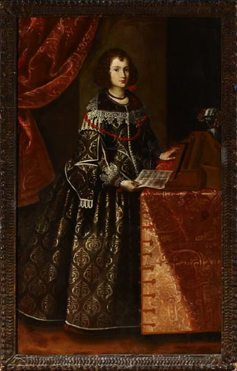 Appraisal: After Diego Rodriguez de Silva y Velasquez Spanish - Portrait