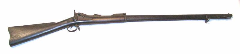 Appraisal: U S Springfield Trapdoor Model Full stock inch barrel Serial