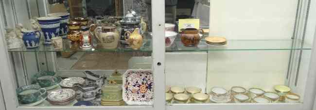 Appraisal: Misc lot over pcs china and porcelain including ironstone teacups