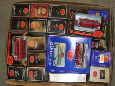 Appraisal: Twenty eight E F E bus and coach models boxed