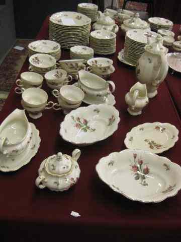 Appraisal: pc Rosenthal ''Moss Rose'' Dinner Service extensive service for with