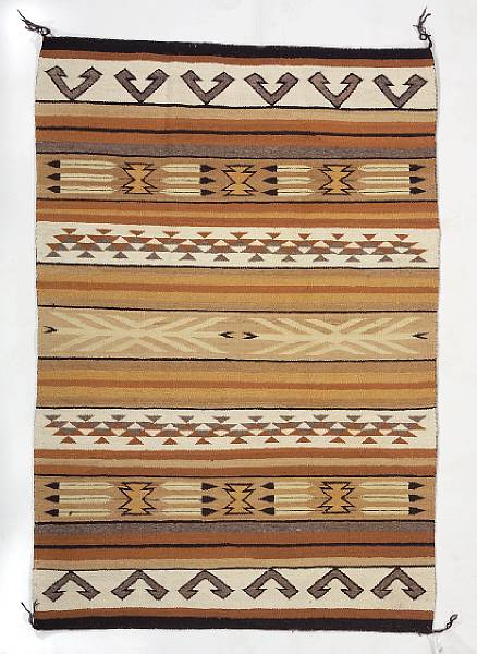 Appraisal: A Navajo Eastern Reservation pictorial rug size approximately ft in