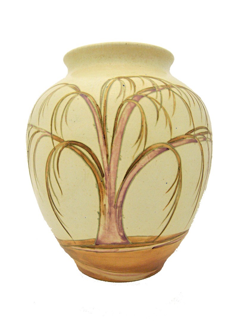 Appraisal: A Moorcroft 'Weeping Willow' vase early th century signature and