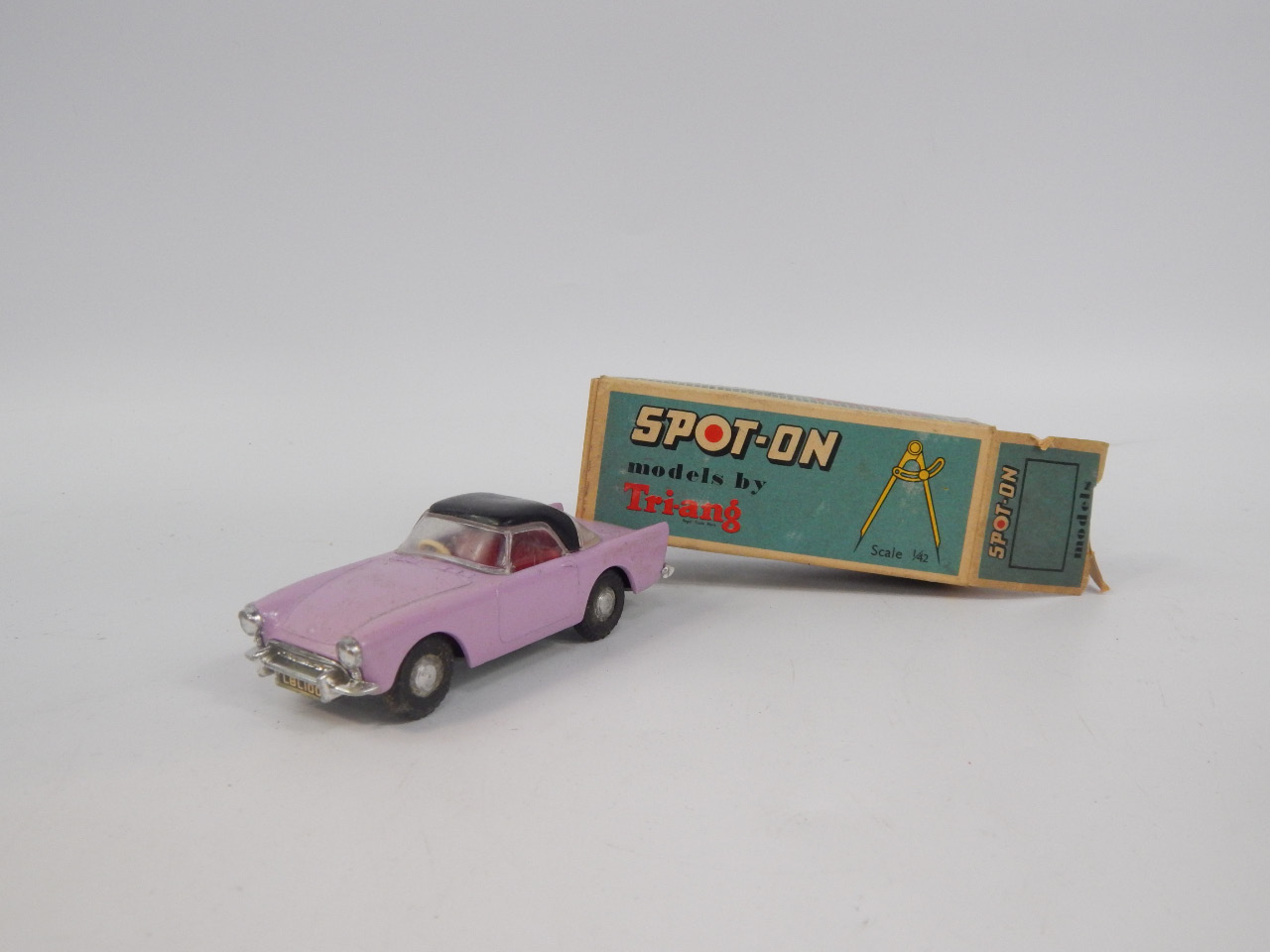 Appraisal: A Tri-ang Spot-On die cast Sunbeam Alpine scale boxed AF