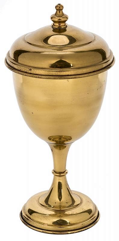 Appraisal: Bran Vase Small Bran Vase Small Circa Finely made brass