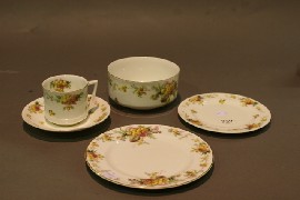 Appraisal: A Royal Doulton part tea service for twelve incomplete approx