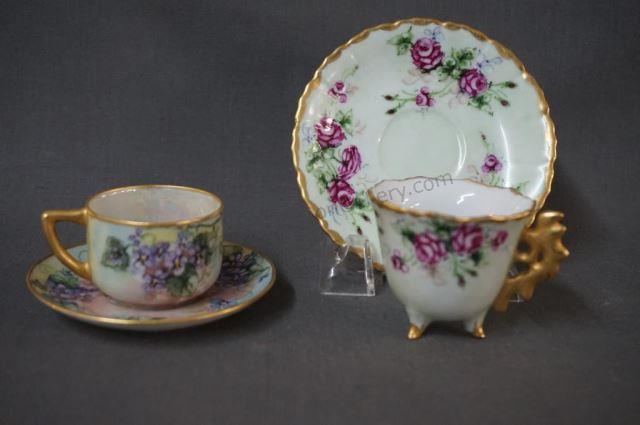 Appraisal: Occupied Japan Demitasse Cups and Saucers Produced between and during