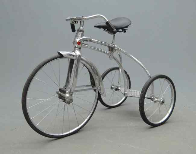 Appraisal: C Monark Silver King aluminum tricycle