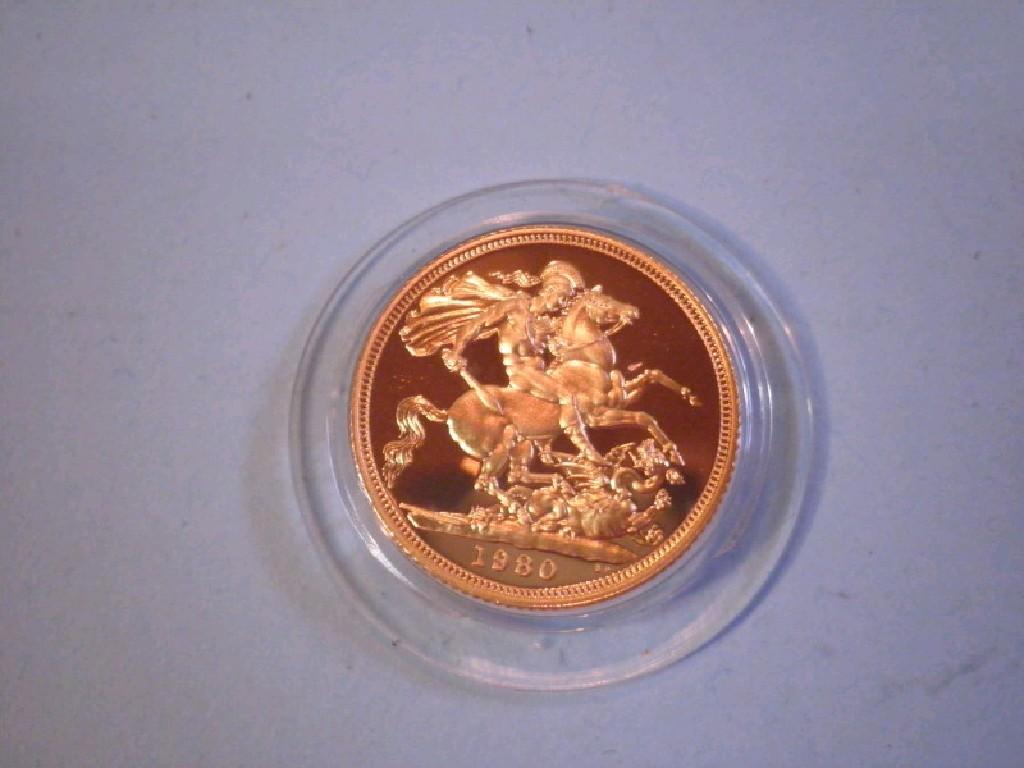 Appraisal: An Elizabeth II proof sovereign - cased