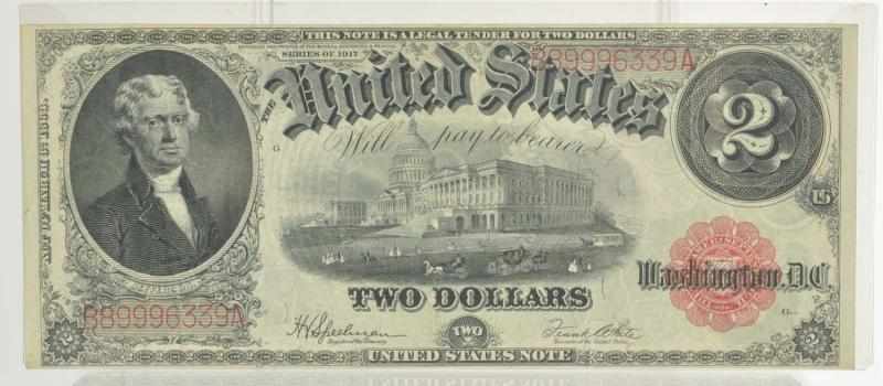 Appraisal: US Note AU