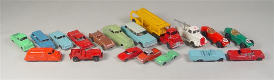 Appraisal: Collection of Vintage Tootsie Toy Diecast Cars Tootsie Toy cars