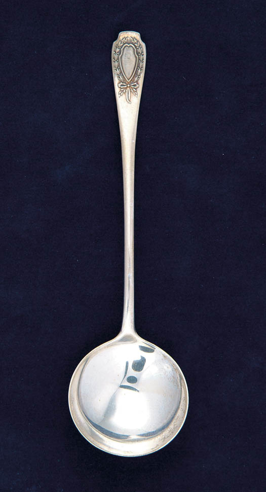 Appraisal: TEN STERLING BOUILLON SPOONS BY ALVIN IN THE APOLLO PATTERN