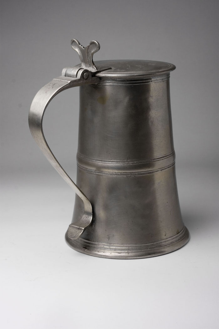 Appraisal: PEWTER FLAGON JAMES MAITLAND EDINBURGH SCOTLAND CIRCA - Maker's mark