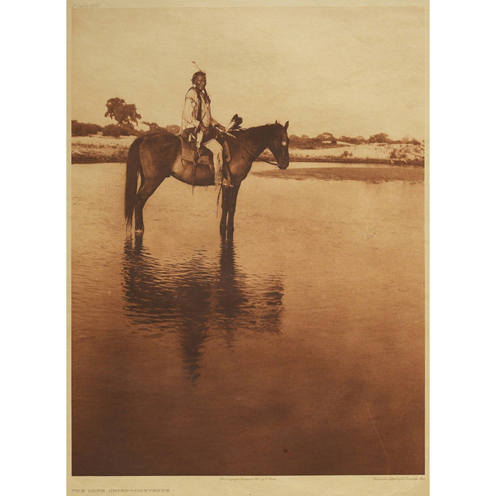 Appraisal: Edward S Curtis photogravure from The North American Indian Plate