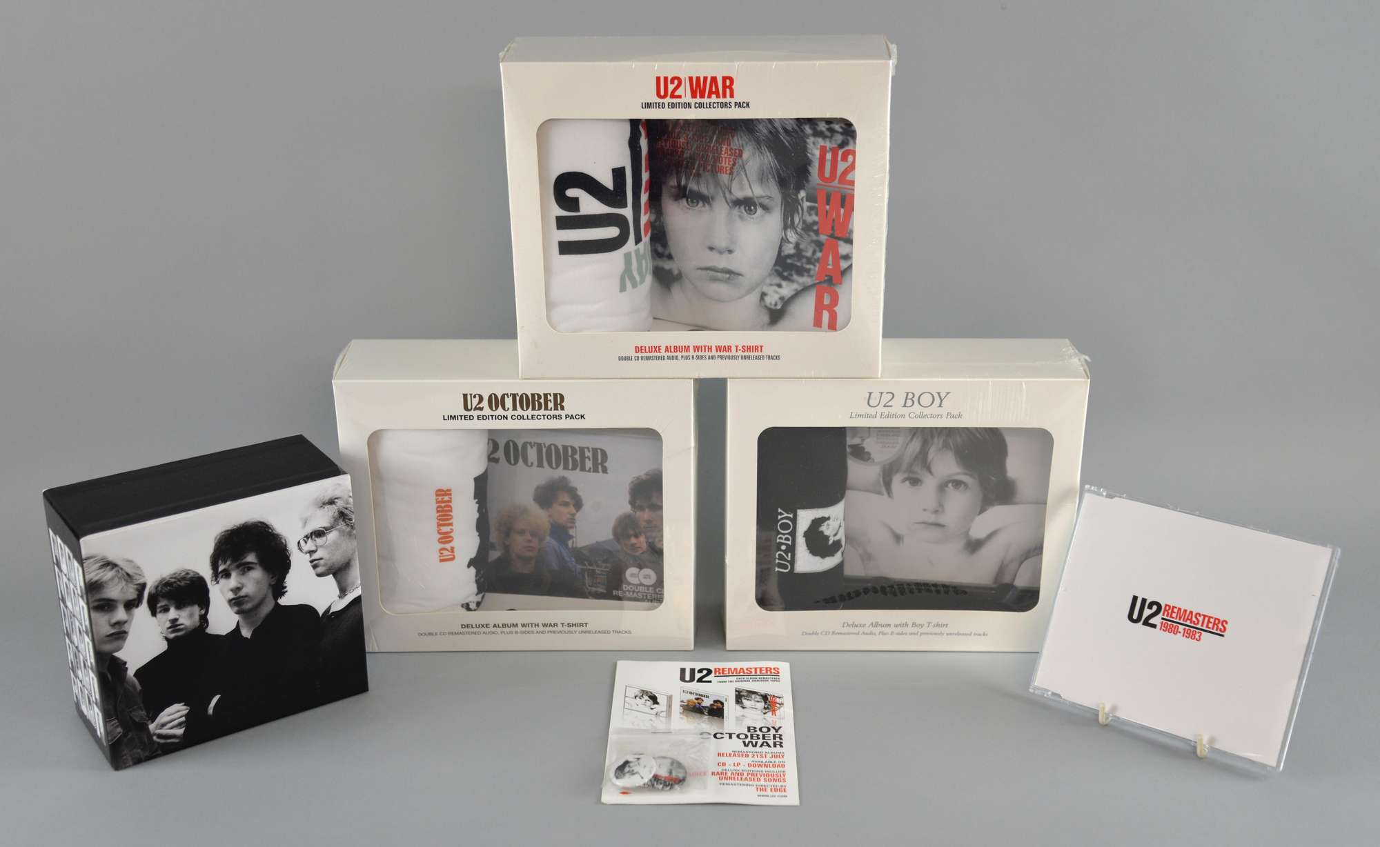 Appraisal: U Promotional items including the first albums remastered in presentation