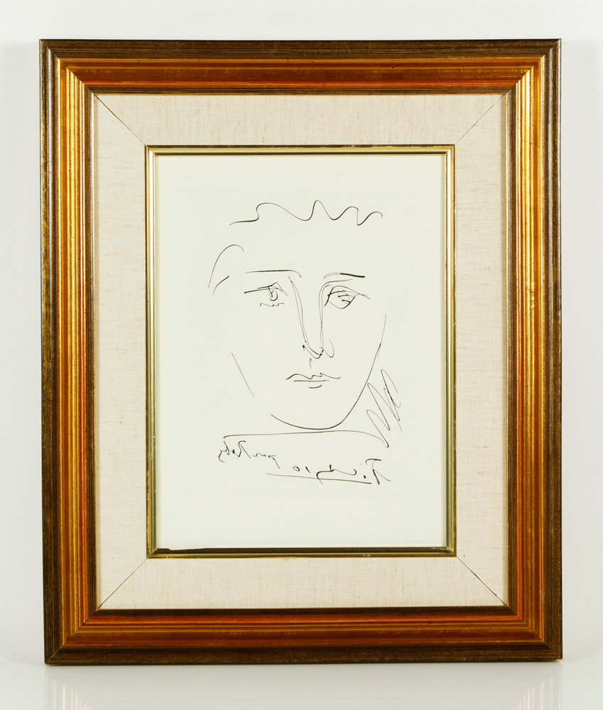 Appraisal: - After Picasso Pour Roby Print After Pablo Picasso Pour