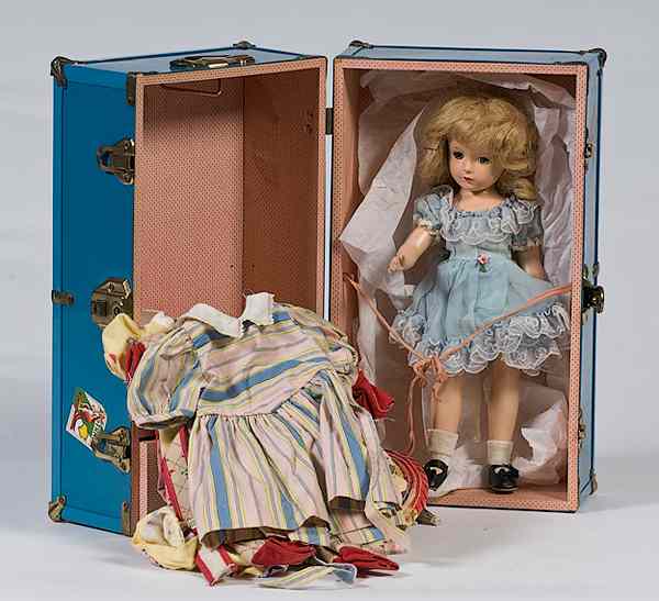 Appraisal: Madame Alexander Doll in Trunk Madame Alexander doll in Wendy