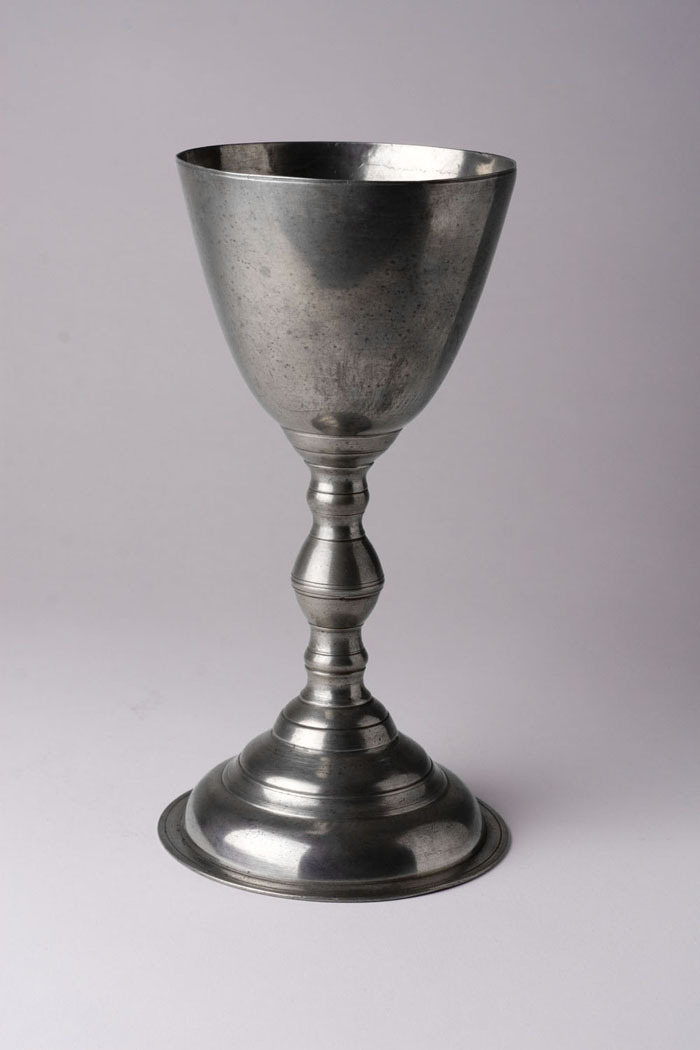 Appraisal: PEWTER CHALICE PETER YOUNG - New York City circa -