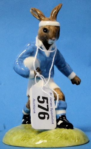 Appraisal: Royal Doulton Bunnykins Figure Rugby Player DB limited edition boxed