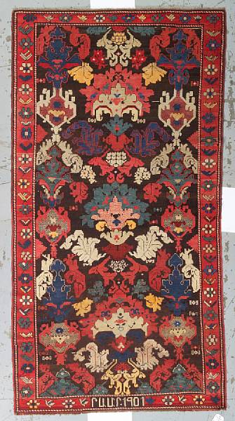 Appraisal: A Karabagh rug Caucasian first quarter th century size approximately