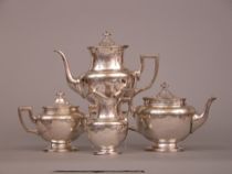 Appraisal: Partial Coffee and Tea Service American Proceeds from the sale